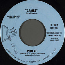 Load image into Gallery viewer, Redeye (5) : Games (7", Promo)