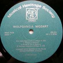 Load image into Gallery viewer, Wolfgang Amadeus Mozart - The Academy Of St. Martin-in-the-Fields / Sir Neville Marriner : Eine Kleine Nachtmusik (LP, Album)