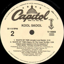 Load image into Gallery viewer, Kool Skool : Waste My Time (12&quot;)