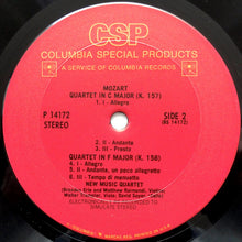 Load image into Gallery viewer, New Music String Quartet, Wolfgang Amadeus Mozart : Mozart (LP, RE, Sim)