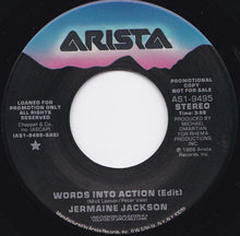 Load image into Gallery viewer, Jermaine Jackson : Words Into Action (7", Promo)