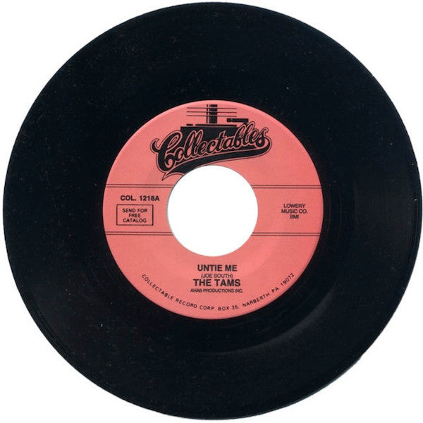 The Tams : Untie Me / Disillusioned (7