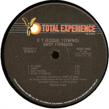 Load image into Gallery viewer, Eddie Towns : Best Friends (LP, Album)