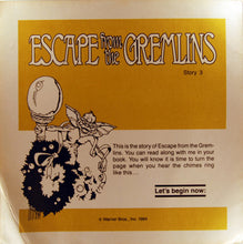 Load image into Gallery viewer, Steven Spielberg Presents : Gremlins™ - Story 3 - Escape From The Gremlins (7")