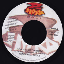 Load image into Gallery viewer, Sean Paul / Ce'cile : Can You Do The Work (7")