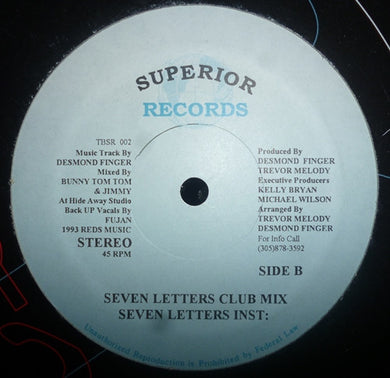 Seven Letters, Trevor Melody : Adapted (12