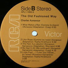 Load image into Gallery viewer, Charles Aznavour : The Old Fashioned Way (LP, Album, RE)