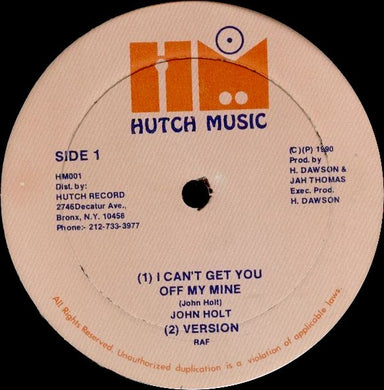 John Holt : I Can't Get You Off My Mine (12