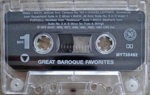Johann Pachelbel / Tomaso Albinoni / Jean-Joseph Mouret / Johann Sebastian Bach / Georg Friedrich Händel - Raymond Leppard, English Chamber Orchestra : Pachelbel's Canon (Baroque Favorites) (Cass, Comp)