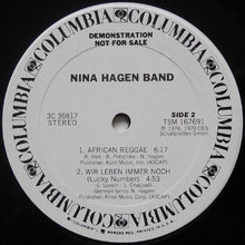 Load image into Gallery viewer, Nina Hagen Band : Nina Hagen Band (10", Promo)