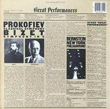 Load image into Gallery viewer, Sergei Prokofiev, Georges Bizet : Leonard Bernstein, The New York Philharmonic Orchestra : Prokofiev: Classical Symphony / Bizet: Symphony In C (LP, RE)