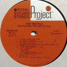 Load image into Gallery viewer, Tony Mottola : Two Guitars For Two In Love (LP, Album)