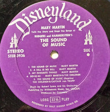Load image into Gallery viewer, Mary Martin : Rodgers &amp; Hammerstein : Mary Martin Tells The Story And Sings The Songs Of Rodgers And Hammerstein's The Sound Of Music (LP, Album)