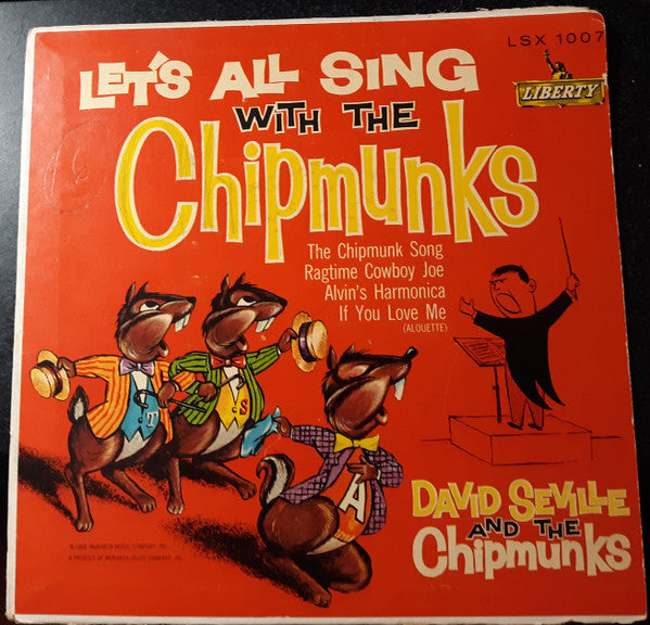 David Seville And The Chipmunks : Let's All Sing With The Chipmunks (7