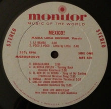Load image into Gallery viewer, Maria Luisa Buchino, Trio Los Aguilillas : Mexico! (LP, Album)