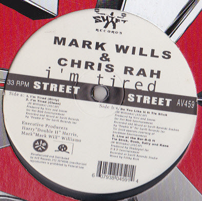 Mark Will & Chris Rah : I'm Tired (12