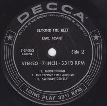 Load image into Gallery viewer, Earl Grant : Beyond The Reef  (7&quot;, Jukebox)