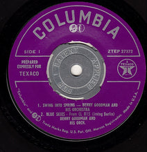 Load image into Gallery viewer, Benny Goodman And His Orchestra : Swing Into Spring (7", EP, S/Edition, Styrene)