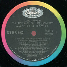 Load image into Gallery viewer, Maffitt/Davies : The Rise And Fall Of Honesty (LP, Album)
