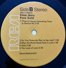 Load image into Gallery viewer, Peter Nero : Pure Gold (The Great Songs Of Burt Bacharach &amp; Hal David) (LP, Album, RP)