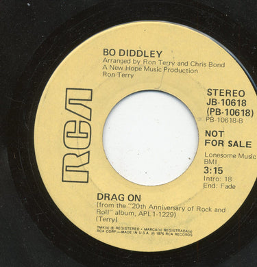 Bo Diddley : Not Fade Away / Drag On (7