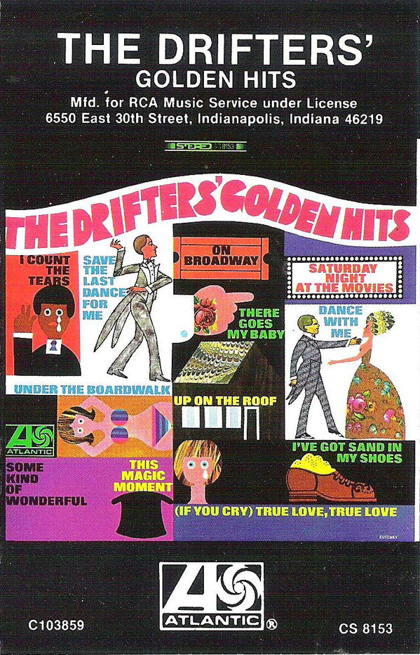 The Drifters : The Drifters' Golden Hits (Cass, Comp, Club, RCA)