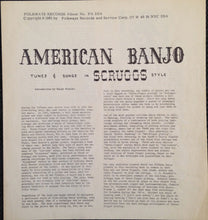 Load image into Gallery viewer, Various : American Banjo Tunes &amp; Songs In Scruggs Style (LP, Album, Comp)