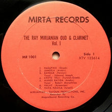 Load image into Gallery viewer, The Ray Mirijanian Oud And Clarinet : The Ray Mirijanian Oud And Clarinet, Vol. I (LP, Album)