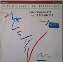 Load image into Gallery viewer, Leonard Bernstein, The Boston Pops Orchestra conducted by John Williams (4) : Bernstein By Boston (LP)