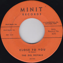 Load image into Gallery viewer, The Del Royals : Close To You / Got You On My Mind (7")