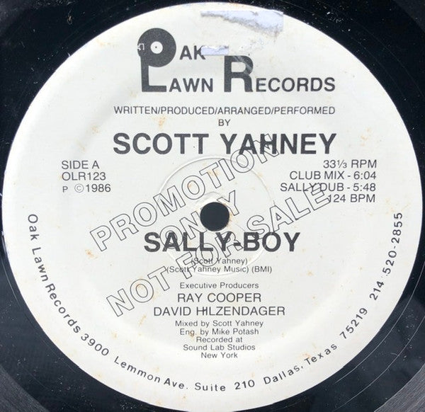 Scott Yahney : Sally-Boy (12