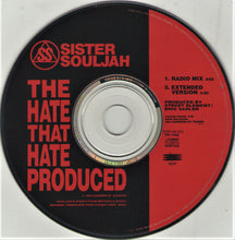Load image into Gallery viewer, Sister Souljah : The Hate That Hate Produced (CD, Single, Promo)