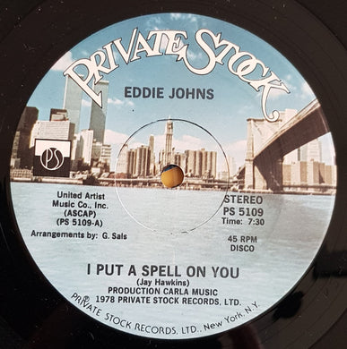 Eddie Johns : I Put A Spell On You / High In The Sky (12