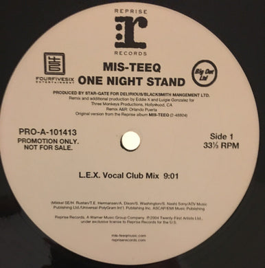 Mis-Teeq : One Night Stand (12