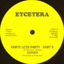 Load image into Gallery viewer, Oxygen (6) : Party Let&#39;s Party (12&quot;)