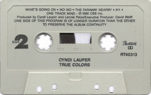 Cyndi Lauper : True Colors (Cass, Album, Dol)