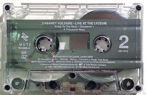 Cabaret Voltaire : Live At The Lyceum (Cass, Album, RE, SR,)