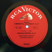 Load image into Gallery viewer, Ludwig van Beethoven, Fritz Reiner, The Chicago Symphony Orchestra : Symphony No. 5, In C Minor, Op. 67 · Coriolan Overture, Op. 62 (LP, RE)
