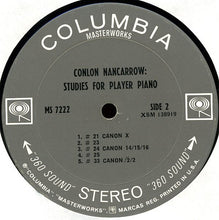 Load image into Gallery viewer, Conlon Nancarrow : Studies For Player Piano (LP, Album)
