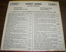 Load image into Gallery viewer, Harry James And His Orchestra : Trumpet Blues / You Made Me Love / Feet Draggin' Blues / Sleepy Lagoon (7", EP)