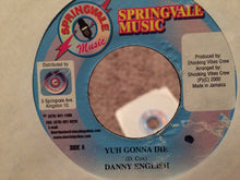 Load image into Gallery viewer, Danny English : Yuh Gonna Die (7")