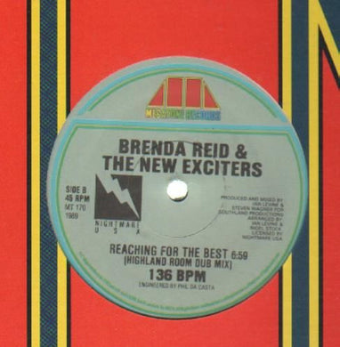 Brenda Reid & The New Exciters : Reaching For The Best (12