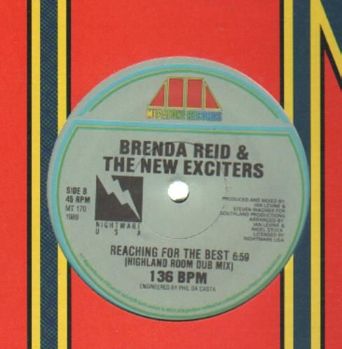 Brenda Reid & The New Exciters : Reaching For The Best (12
