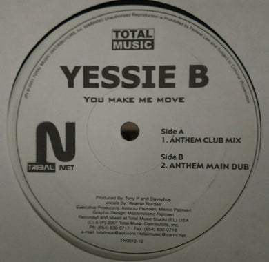 Yessie B : You Make Me Move (12