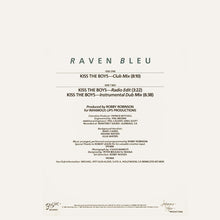 Load image into Gallery viewer, Raven Bleu : Kiss The Boys (12&quot;)