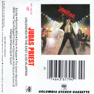 Judas Priest : Unleashed In The East (Live In Japan) (Cass, Album, RE)
