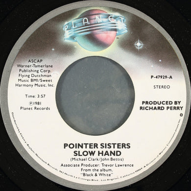 Pointer Sisters : Slow Hand (7