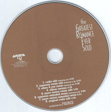 Load image into Gallery viewer, The Artist (Formerly Known As Prince) : The Greatest Romance Ever Sold (CD, Single)