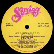 Load image into Gallery viewer, Fantasy (2) : He&#39;s Number One (12&quot;)