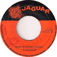 Load image into Gallery viewer, The Jamaicans : Take Warning (7")